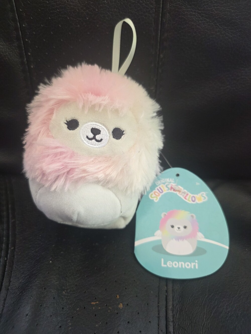 Squishmallow  Leonori the Lion Ornament   4" NWT